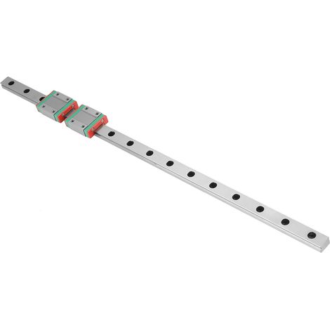 rail de guidage linéaire miniature MGN12 de 400 mm de long et 12 mm de large, 2 blocs de glissement MGN12B (1/5)