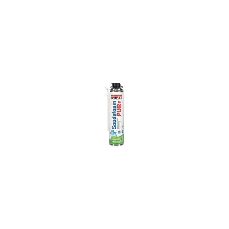 Espuma de poliuretano Soudal Soudafoam Pure resistente fuego aislante