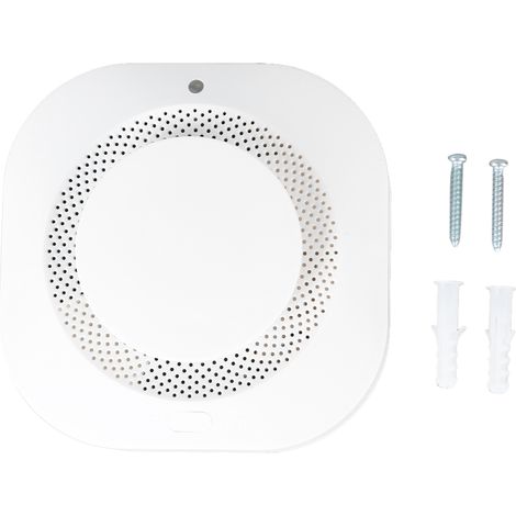 Détecteur de fumée WiFi avec alertes via application pour maison, hôtel, usine, école - Alarme incendie intelligente (1/5)