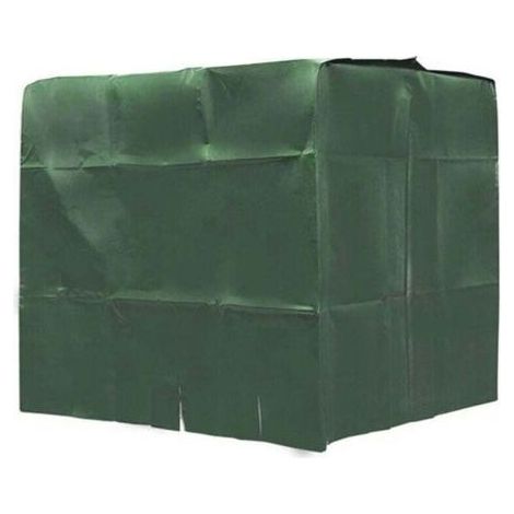 Housse De Protection Ibc 600 Litres Tissu Oxford 210d Antipoussière Imperméable 120x80x100cm Vert