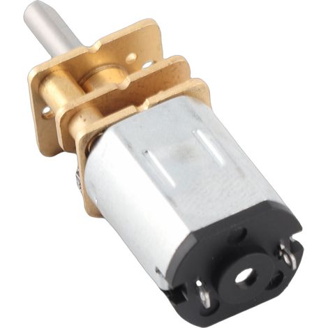 Motoréducteur de haute qualité avec boîte de vitesses métallique GA12-N20, 3 V CC, 15-1000 tr/min (500 tr/min). (1/5)