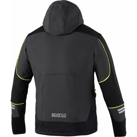 SPARCO GIUBBINO YORK GREY YELLOW TG M