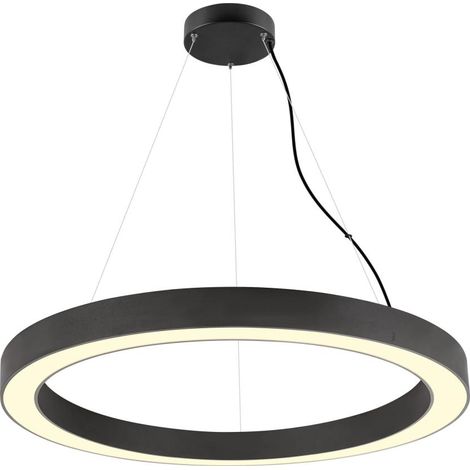 Suspension MEDO® RING 90 L300 cm 3000/4000 K 110° DALI Touch noir - SLV - 1008593