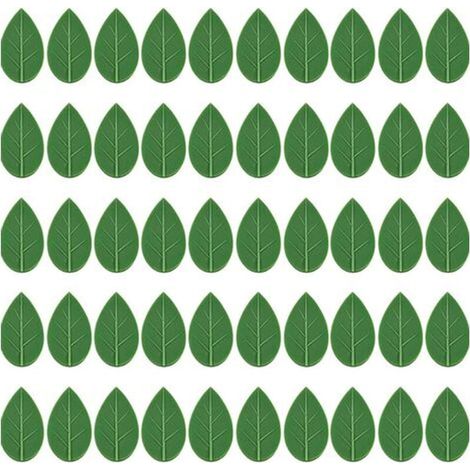 Pflanzenclips Befestigungsclips für Kletterpflanzen Selbstklebende quadratische Befestigungsclips 50 Stück Guazhuni (grün) (1/4)