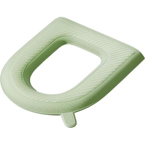 Housse de siège de toilette imperméable en EVA lavable, universelle, pour la maison (1/5)