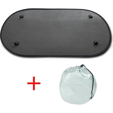 Parasol para la ventana trasera del coche, Parasol para bebés, con 4 ventosas resistentes, 100x50 cm, Protección UV para niños y mascotas (1/5)