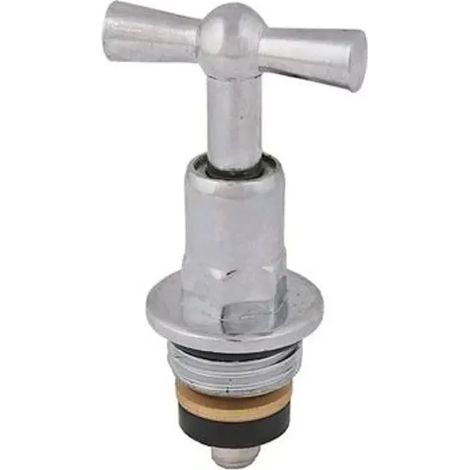 JS Parte superior de palanca, con cono antirretorno, DN15, 1/2'', cromo pulido, 0018251550001