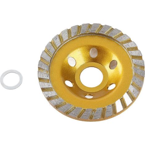 100 mm x 4,5 mm Diamantsegment-Schleifscheibe mit 6 Löchern für Marmor, Beton und Stein