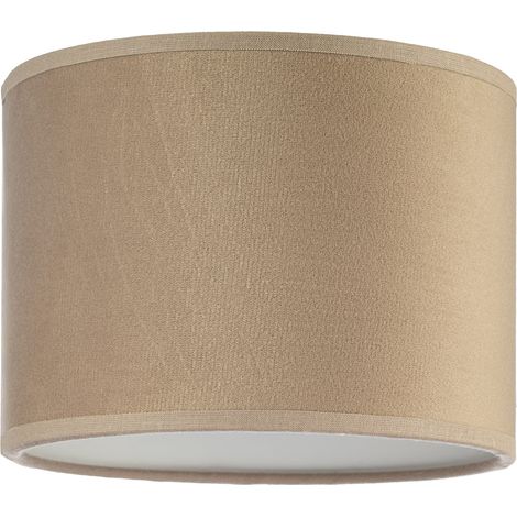 Abat-jour Tornado rond 16 velours cappuccino (1/5)