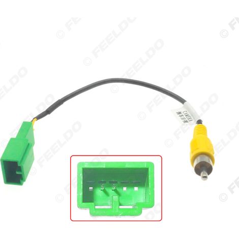 Câble convertisseur de caméra de recul 5 broches compatible avec les Mitsubishi Pajero 4WD/Isuzu/Suzuki