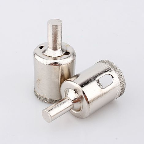 Jeu de 10 forets diamantés pour scie cloche, 6-30 mm, pour carrelage, céramique, verre et porcelaine. (1/5)