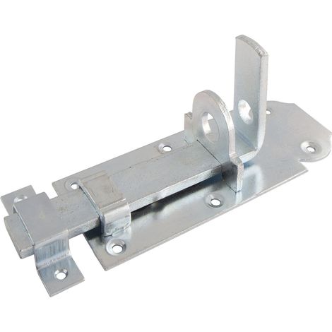 Querriegel gerade mit Schlaufe, Platte 140 x 55 mm, verzinkt
