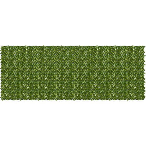 Balkonsichtschutz mit Blättern Grün und Gelb 400 x 150 cm (1/5)