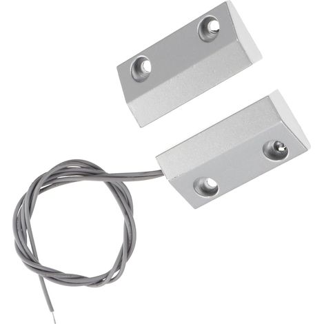 1ensemble Capteur Alarme Magnétique Filaire pour Porte et Rideau Métallique Alliage de Zinc Détecteur Ouverture Sécurité pour Fenêtre et Entrée Système Anti-Intrusion Familial (1/5)