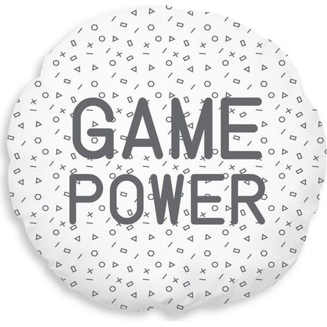 Coussin décoratif GEEK GAME, Ø 40 cm, TODAY (1/2)