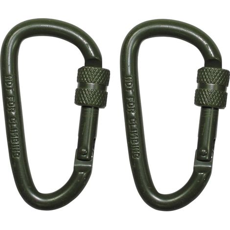 MFH - Military & Adventure 27535B Mousqueton D6x60O 6 mm x 60 mm 2 pc(s) R221311 (1/4)
