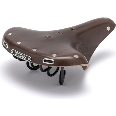 Selle Vélo En Cuir Marron - Confort Cycliste Classique Urbain - Brooks
