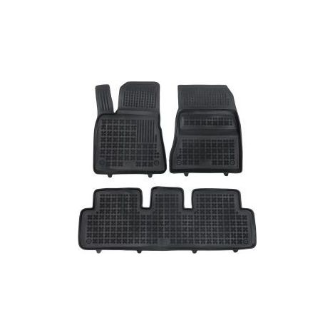Tapis de sol en caoutchouc pour Tesla Model 3 (2021–2023) — de type bac