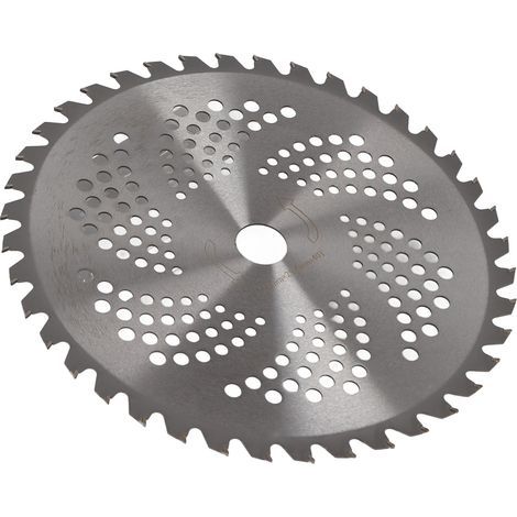 Brush cutter saw blade lawnmower grass cutter 40T garden tool cutting disc 255x25.4mm (1/5)
