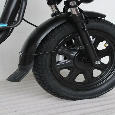 Garde-boue en caoutchouc pour vélos, accessoires pour véhicules électriques, garde-boue de 10 cm de large, garde-boue pour véhicules électriques, plaque anti-éclaboussures (1/5)