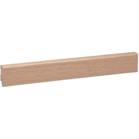 KGM Sockelleiste Eiche hell gekalkt furniert 16x40mm Modern 2,4m