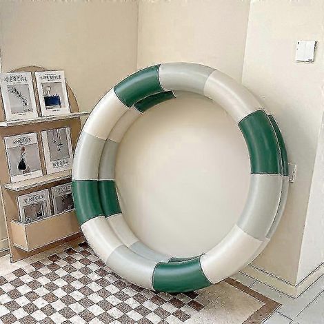 Piscine pour bébé, ronde, verte, taille 90