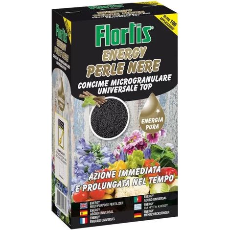 Biologischer Mikrogranulat-Dünger Energy Perle Nere 600 g