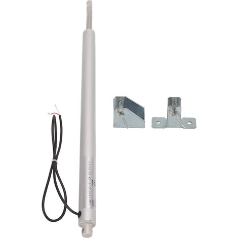 Actionneur linéaire électrique, course de 200mm, 100N, accessoire en alliage d'aluminium pour équipement de machine 12V