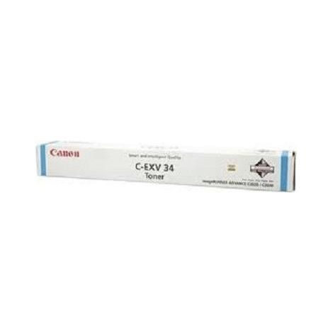 Canon C-EXV 34 Cartouche de toner 1 pièce(s) Original Cyan