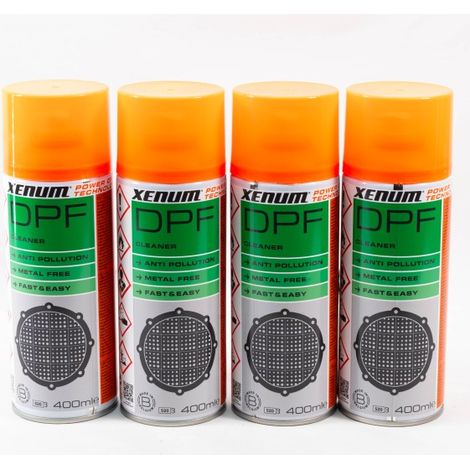 DPF Cleaner XENUM Nettoyant FAP Filtre à particules 400ml - Lot de 4 (1/3)