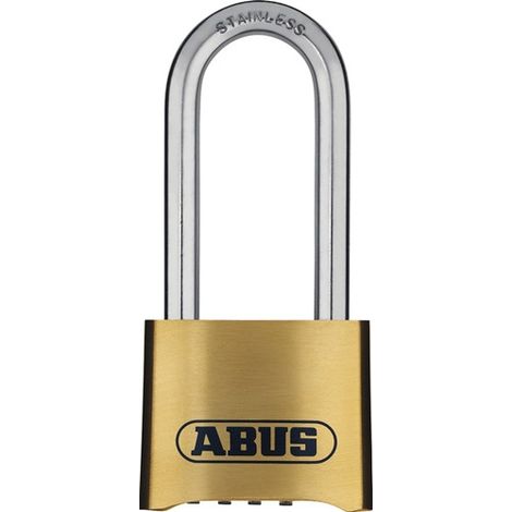 ABUS Zahlenvorhangschloss 180IB/50 HB63 B/SB Schlosskörper-B.52mm MS - 26607 2