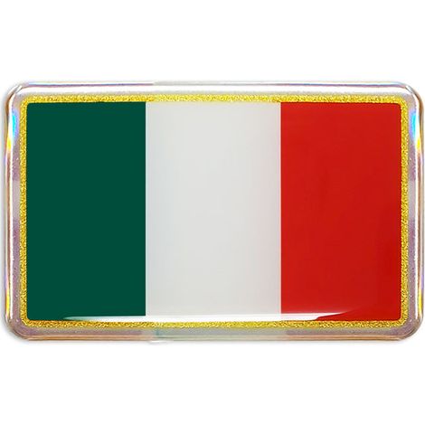 3D Sticker Targhetta Italia (1/5)