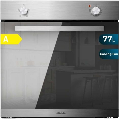 Cecotec – Four vapeur 77L – Puissance 2800W – Classe énergétique A – Double zone Steam pour cuisson croustillante – Système de ventilation Cooling Fan - C126000 (1/5)