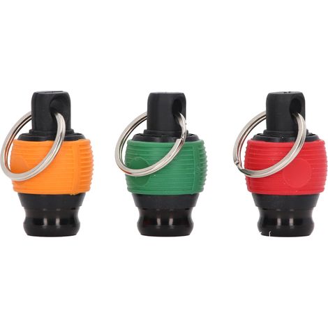 Porte-embouts magnétique 1/4" avec extension et anneau - Lot de 3 adaptateurs pour visseuse (1/5)