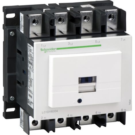 TeSys LC1D contacteur 4 Pôles AC-1 440V 200A bobine 230Vca SCHNEIDER LC1D1150046P7 (1/3)