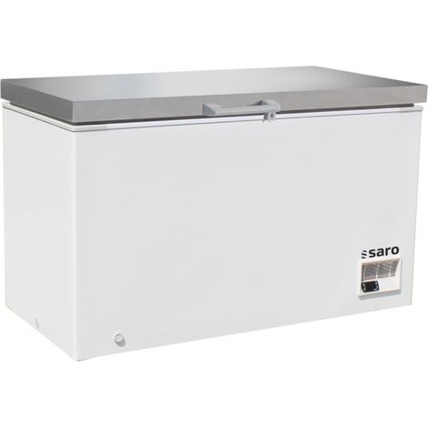 Congélateur bahut avec couvercle Inox 378 Litres - Saro (1/2)