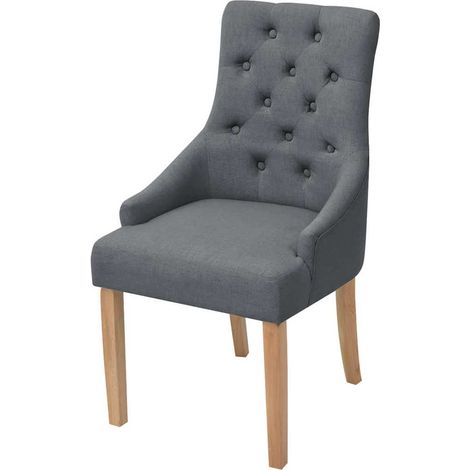 Maison Exclusive - Sillas de comedor giratorias 4 unidades tela g (1/5)