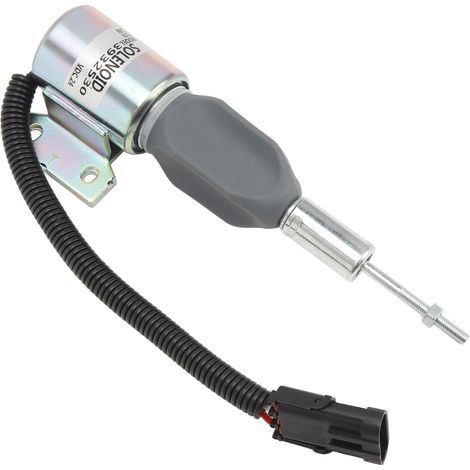 24V Motorstopp-Magnetventil 3932530, Dieselkraftstoffabschaltung, Ersatzteil für Cummins 5.9L 6BT, Flammenabschaltvorrichtung. (1/5)
