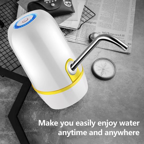 Pompe à eau en bouteille électrique, distributeur de minéraux ménagers, cuve Pure, presse à seau, pression automatique 018 noir (1/5)