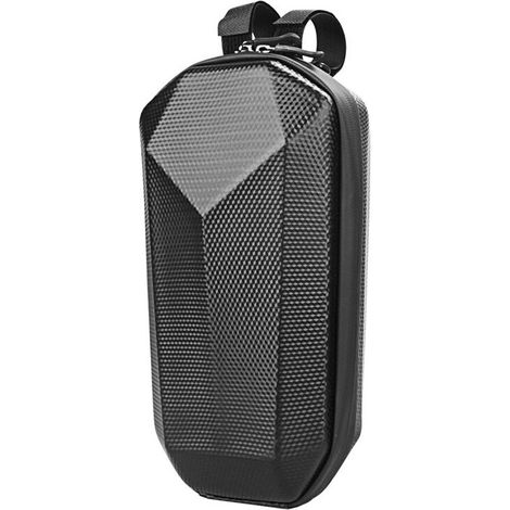 Borsa portaoggetti da 2 litri per monopattino elettrico, borsa portaoggetti impermeabile per telaio anteriore di bicicletta.