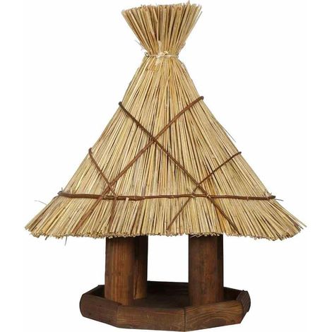 Vogelhaus SYLT Kiefernholz Kiefer FSC® 100 % (1/4)