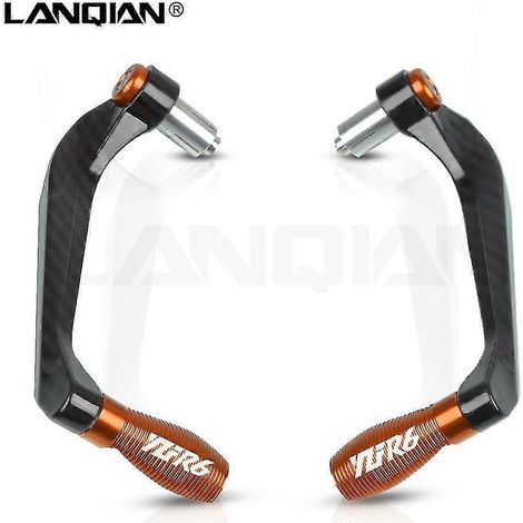Protection de leviers de frein et d'embrayage pour moto Yamaha YZF R6 (1999-2010) - Orange (1/5)