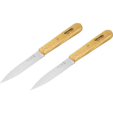 Opinel Set Coltelli da Cucina No. 112 2 Pezzi Naturale