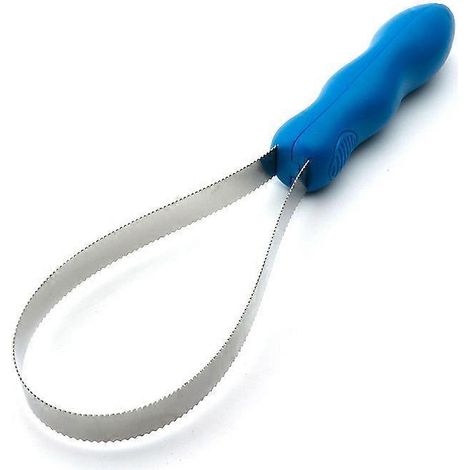 Dual-Sided Shedding Blade with Stainless Steel Blade, De-Shedding Tool for All Dogs with Soft Touch Grip Handle (1/5)