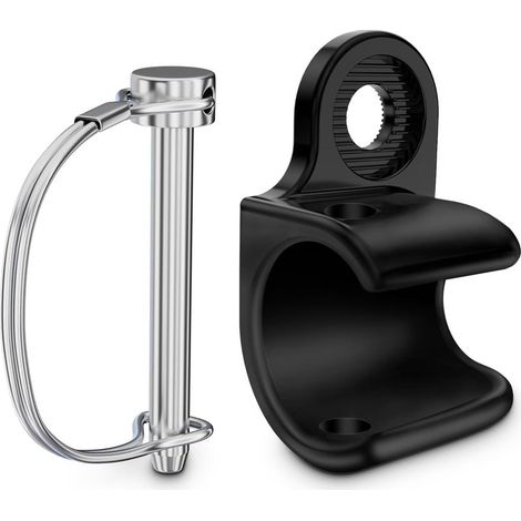 Frizione rimorchio bicicletta rimorchio gancio di Traino Thule assale bicicletta rimorchio Thule modelli Per Thule Chariot(Nero, 1 pezzi) (1/5)