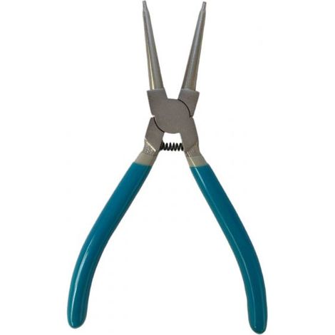 Pinza per anelli elastici seeger interni 170mm a becco dritto manico antiscivolo (1/5)