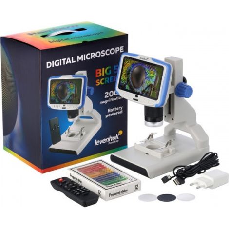 Microscopio digitale Levenhuk Rainbow DM500 LCD (1/5)