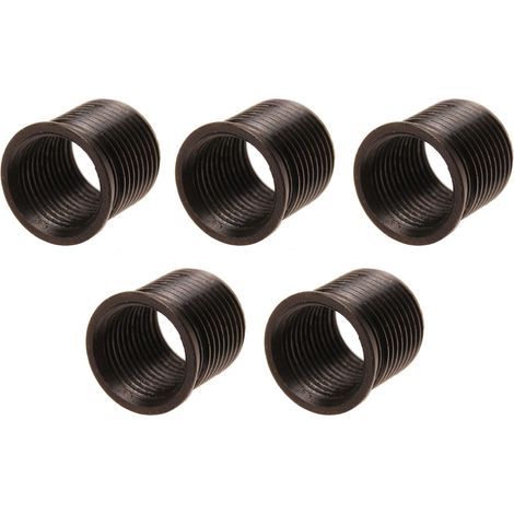 Manguitos roscados  19 mm  M14 x 1,25 mm  5 piezas