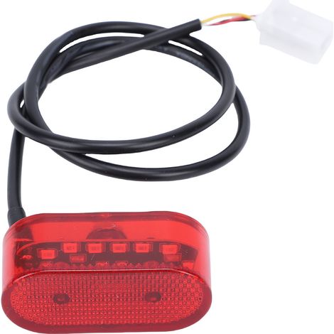Decdeal Feu arrière pour Scooter électrique, adapté à la lampe de frein JinYue, pièce de rechange de sécurité, accessoire