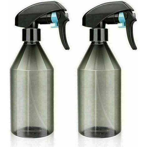 Arrosoir en plastique pour fleurs, 2 bouteilles de laque cosmétique, adapté à l'arrosage, résistant à l'alcool, design ensoleillé (1/4)
